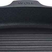 Woll - Diamond Lite 11" Non-Stick Grill Pan With Black Detachable Handle and Lid - 628-1DPIL