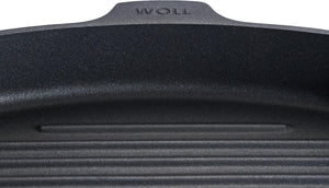 Woll - Diamond Lite 11" Non-Stick Grill Pan With Black Detachable Handle and Lid - 628-1DPIL