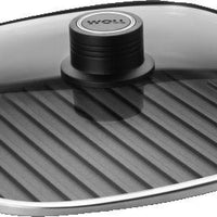 Woll - Diamond Lite 11" Non-Stick Grill Pan With Black Detachable Handle and Lid - 628-1DPIL