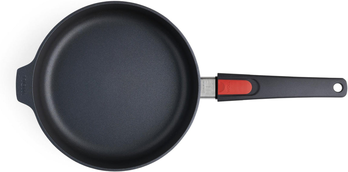 Woll - Diamond Lite 11" Non-Stick Saute Pan With Black Detachable Handle and Lid (28 CM) - 1728DPIL