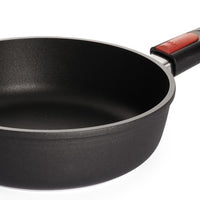Woll - Diamond Lite 11" Smart Lid Non-Stick Saute Pan With Black Detachable Handle (28 CM) - NB-DPI-1728-SL