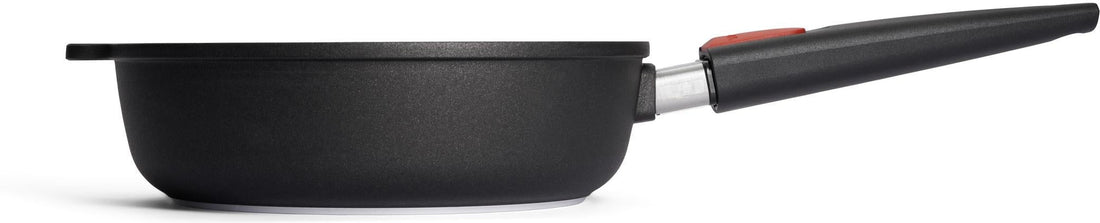 Woll - Diamond Lite 11" Smart Lid Non-Stick Saute Pan With Black Detachable Handle (28 CM) - NB-DPI-1728-SL