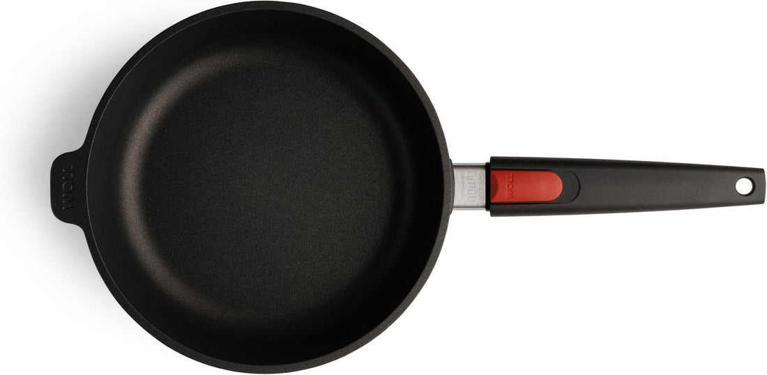 Woll - Diamond Lite 11" Smart Lid Non-Stick Saute Pan With Black Detachable Handle (28 CM) - NB-DPI-1728-SL