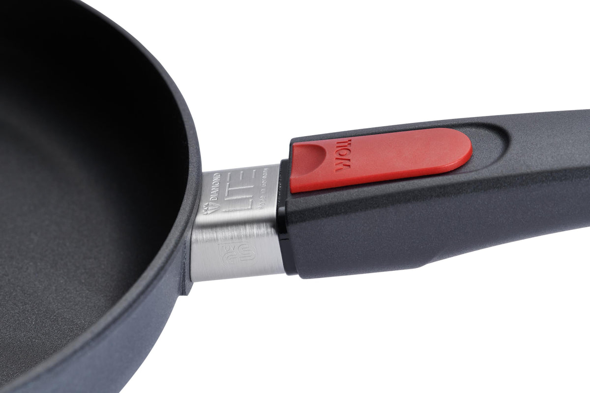 Woll - Diamond Lite 11.0" Fry Pan With Black Detachable Handle (28 CM) - 1528DPI