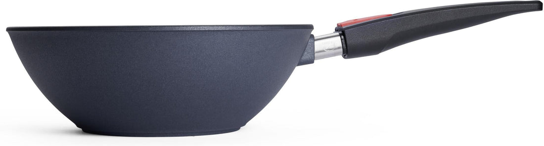 Woll - Diamond Lite 12.6" Black Detachable Handle Non-Stick Wok & Stir Fry Pan with Lid (32 CM) - 1032DPIL