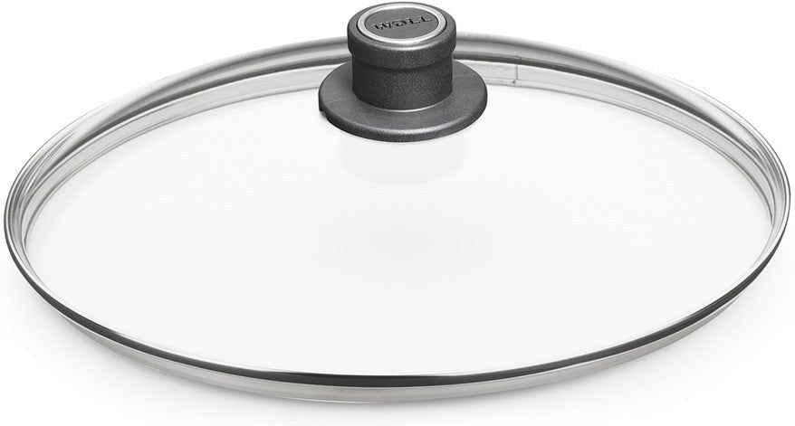 Woll - Diamond Lite 12.6" DPI Safety Glass Pan Lid with knob Handle (32 CM) - S32M