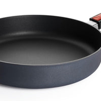 Woll - Diamond Lite 12.6" Non-Stick Saute Pan With Black Detachable Handle and Lid (32 CM) - 1732DPIL