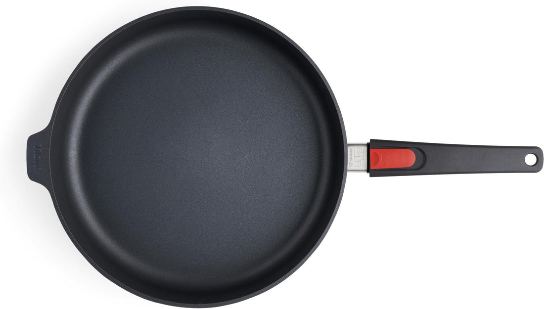 Woll - Diamond Lite 12.6" Non-Stick Saute Pan With Black Detachable Handle and Lid (32 CM) - 1732DPIL