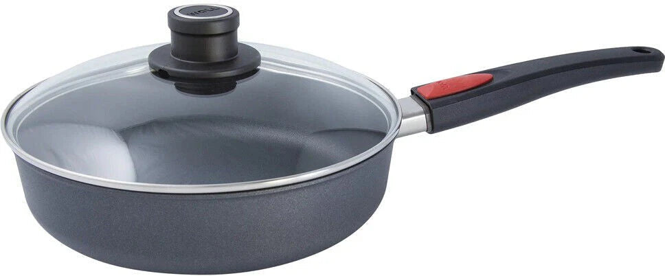 Woll - Diamond Lite 12.6" Non-Stick Saute Pan With Black Detachable Handle and Lid (32 CM) - 1732DPIL