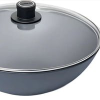 Woll - Diamond Lite 12.6" Non-Stick Wok & Stir Fry Pan with Black Detachable Handle and Lid (32 CM) - 11032DPIL
