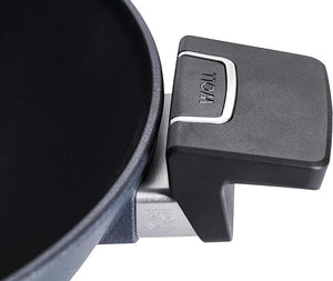 Woll - Diamond Lite 13.4" Non-Stick Black Wok & Stir Fry Pan with Detachable Handle and Lid (34 CM) - 11034DPIL