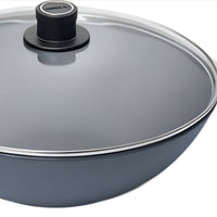 Woll - Diamond Lite 13.4" Non-Stick Wok & Stir Fry Pan with Black Detachable Handle and Lid (34 CM) - 1034DPIL