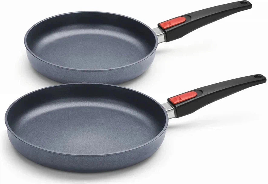 Woll - Diamond Lite 24 + 28 Cm Non-Stick Frypan With Black Detachable Handle - NB-DPI-SET-0002