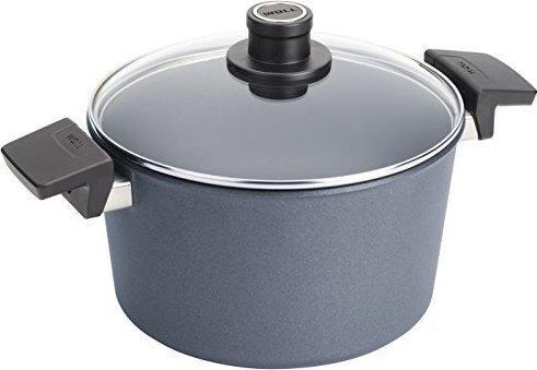 Woll - Diamond Lite 5.2 QT Non-Stick Stock Pot with Lid - 124DPSL