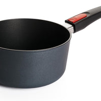 Woll - Diamond Lite 7.1" Non-Stick Saucepan with Black Detachable Handle and Lid (18 CM) - 1918DPIL