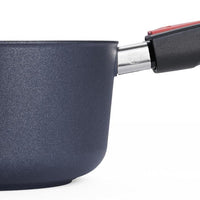 Woll - Diamond Lite 7.1" Non-Stick Saucepan with Black Detachable Handle and Lid (18 CM) - 1918DPIL
