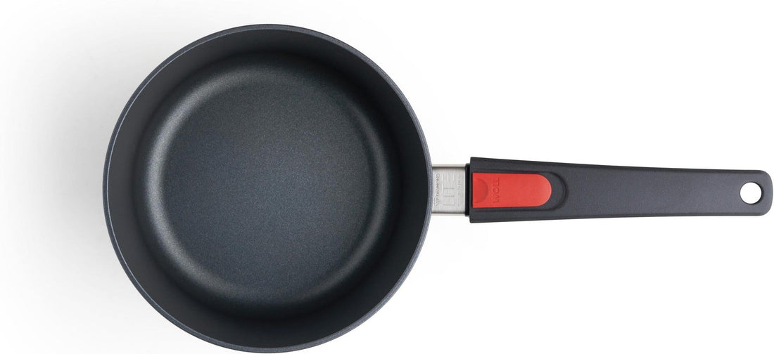 Woll - Diamond Lite 7.1" Non-Stick Saucepan with Black Detachable Handle and Lid (18 CM) - 1918DPIL
