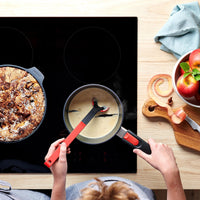 Woll - Diamond Lite 7.1" Non-Stick Saucepan with Black Detachable Handle and Lid (18 CM) - 1918DPIL