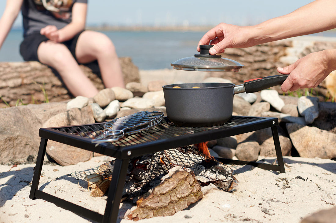 Woll - Diamond Lite 7.9" Non-Stick Saucepan With Black Detachable Handle and Lid (20 CM) - 1920DPIL