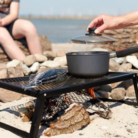 Woll - Diamond Lite 7.9" Non-Stick Saucepan With Black Detachable Handle and Lid (20 CM) - 1920DPIL