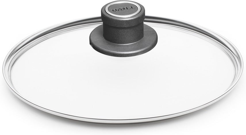 Woll - Diamond Lite 9.4" DPI Safety Glass Lid with knob Handle (24 CM) - S24M