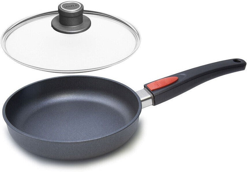 Woll - Diamond Lite 9.4" Non-Stick Saute Pan With Black Detachable Handle and Lid (24 CM) - 1724DPIL