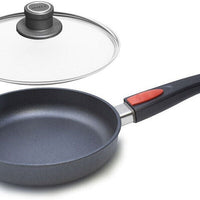 Woll - Diamond Lite 9.4" Non-Stick Saute Pan With Black Detachable Handle and Lid (24 CM) - 1724DPIL