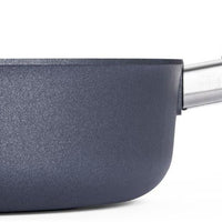 Woll - Diamond Lite 9.4" Non-Stick Saute Pan With Black Detachable Handle and Lid (24 CM) - 1724DPIL