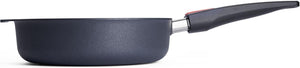 Woll - Diamond Lite 9.4" Non-Stick Saute Pan With Black Detachable Handle and Lid (24 CM) - 1724DPIL