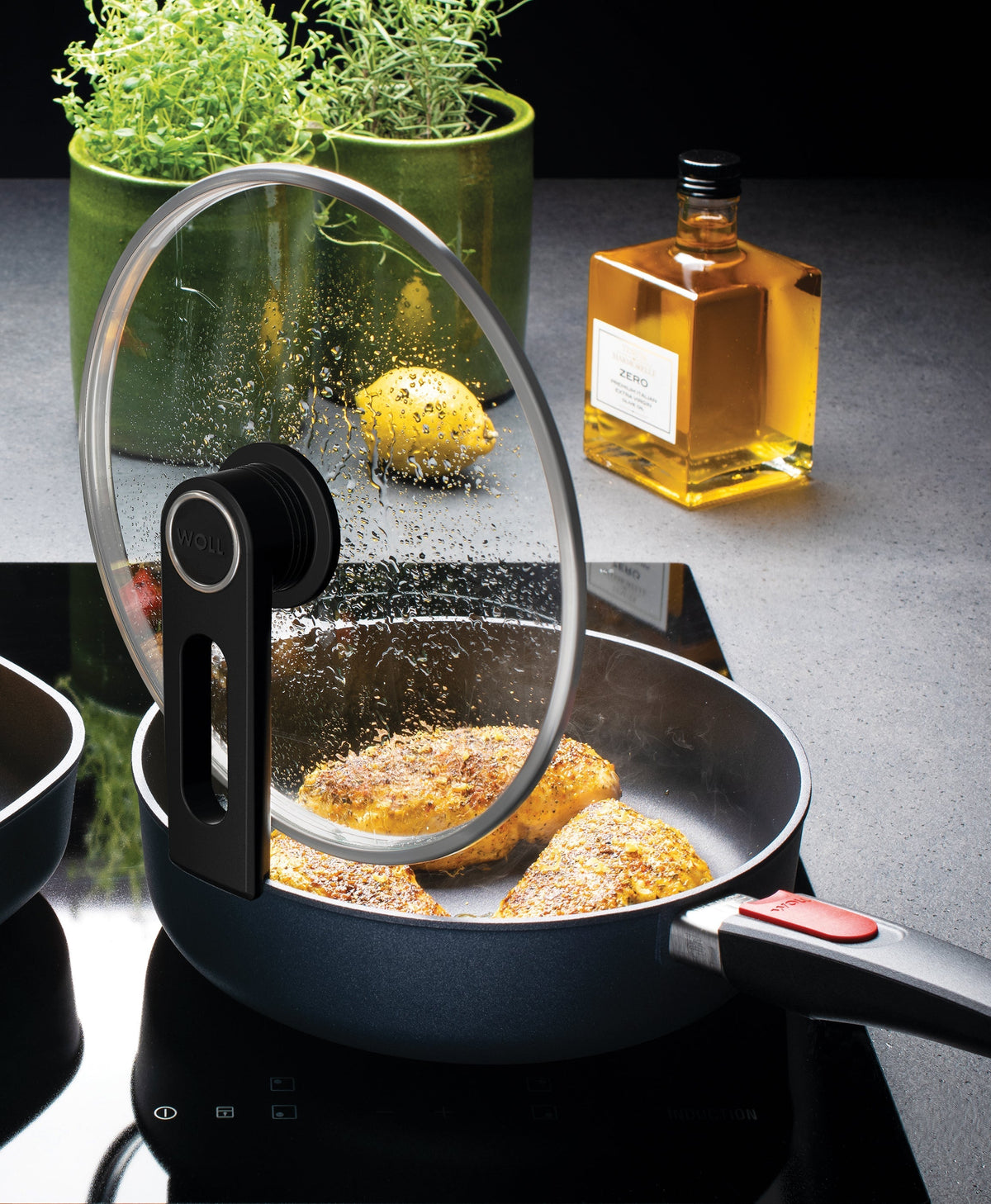 Woll - Diamond Lite 9.4" Round Smart Pan Lid (24 CM) - S24SLM