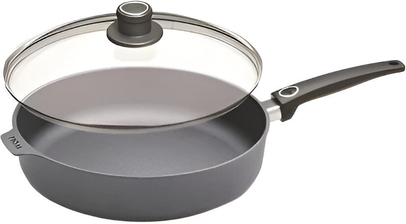 Woll - Diamond Lite Induction 12.5", 5 QT Non-Stick Saute Pan with Lid - 732DPIL