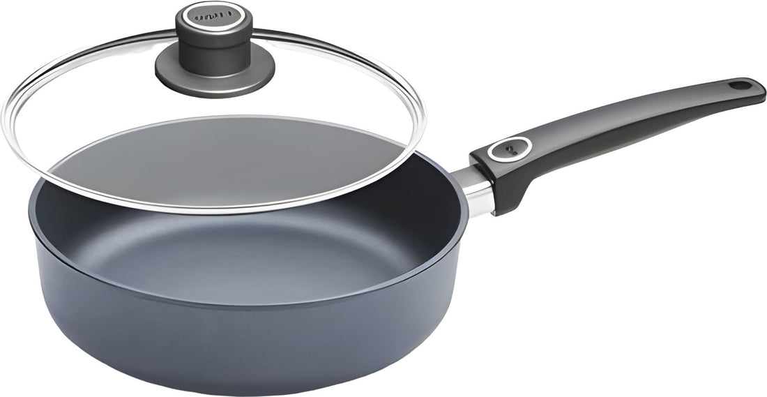 Woll - Diamond Lite Induction 9.4", 2.6 QT Non-Stick Saute Pan with Lid - 724DPIL