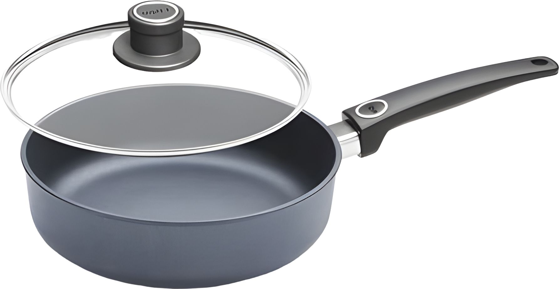 Woll - Diamond Lite Induction 9.4", 2.6 QT Non-Stick Saute Pan with Lid - 724DPIL