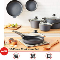 Woll - Diamond Lite Induction Non-Stick 10 PC Cookware Set - SET10DPI