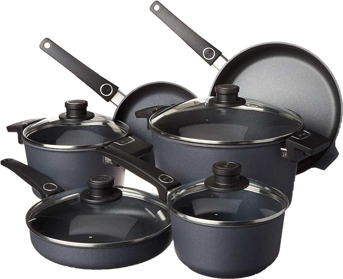 Woll - Diamond Lite Induction Non-Stick 10 PC Cookware Set - SET10DPI