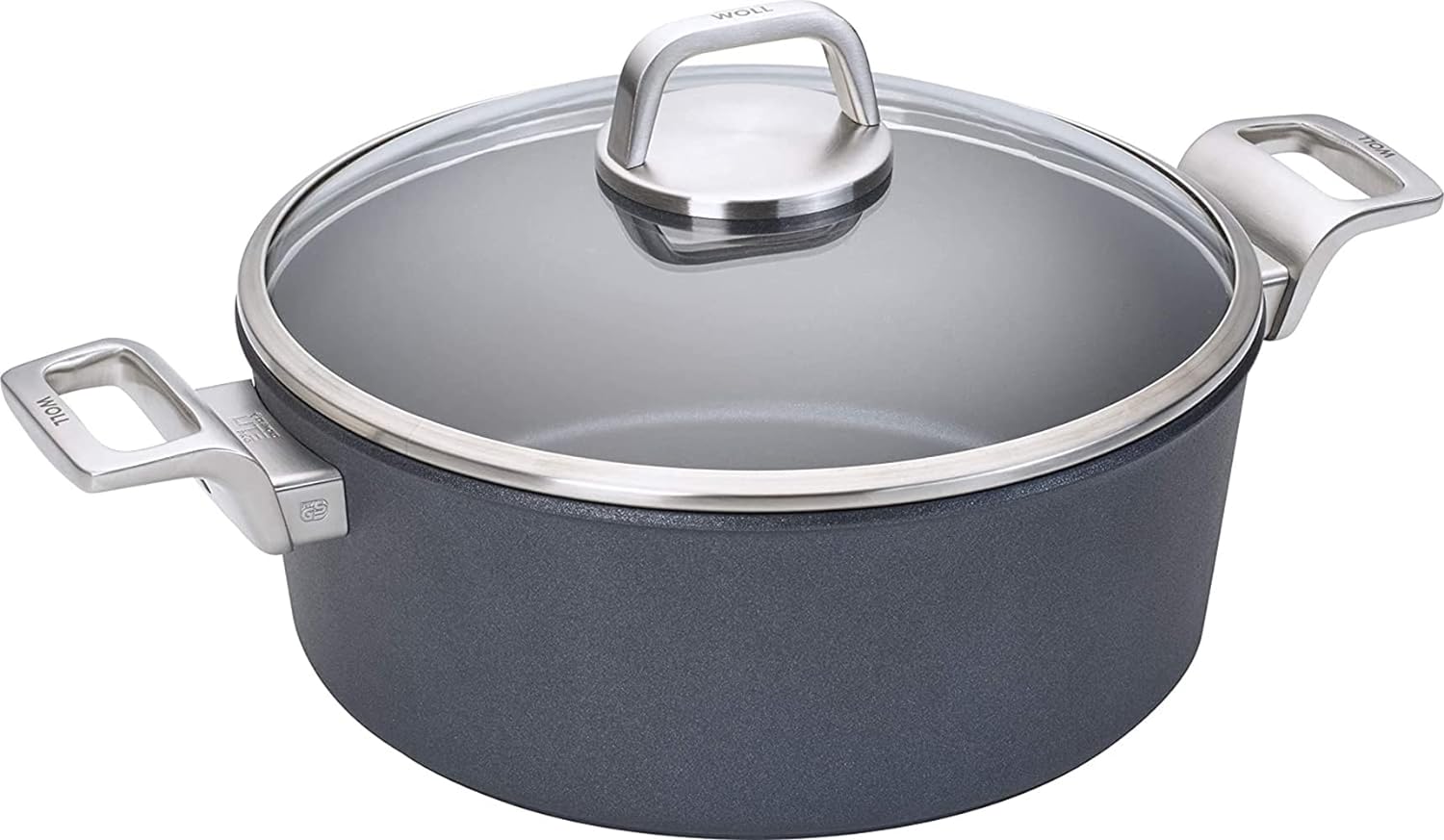 Woll - Diamond Lite Pro 11.0" Non-Stick Casserole With Lid (28 CM) - 828DLPIL