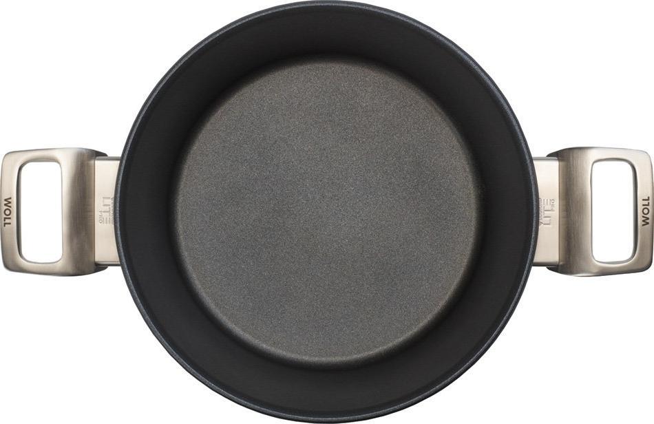Woll - Diamond Lite Pro 5.2 QT Non-Stick Stock Pot with Lid - W124DLPL