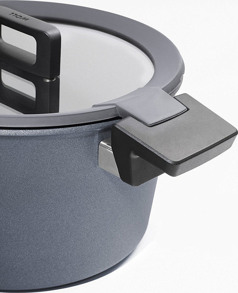 Woll - Diamond Plus 8 QT Concept Induction Stock Pot with Lid & Silicone Insert - W128-1CPI