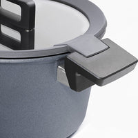 Woll - Diamond Plus 8 QT Concept Induction Stock Pot with Lid & Silicone Insert - W128-1CPI