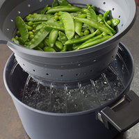 Woll - Diamond Plus 8 QT Concept Induction Stock Pot with Lid & Silicone Insert - W128-1CPI