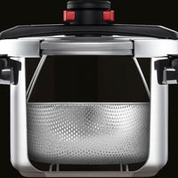 Woll - Pressure Pro 6 L Pressure Cooker With Lid And Steaming Insert (22 CM) - 122PP