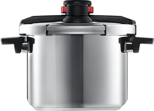 Woll - Pressure Pro 6 L Pressure Cooker With Lid And Steaming Insert (22 CM) - 122PP