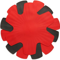 Woll - Red & Grey, Pack of 3 Silicone Pan Protectors, 3 pcs - PPSET1
