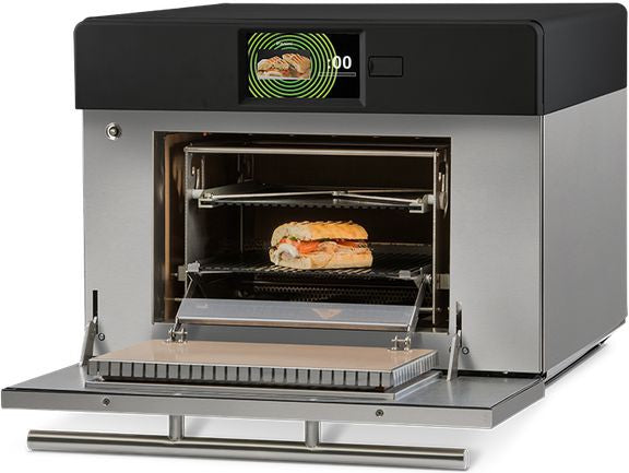 XpressChef - 208‐240V High-Speed Accelerated Cooking Countertop Oven with Teflon Coating and Touch Screen Display - MXP22TLT (ETA 5-6 Weeks)