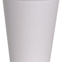 YesEco - 12 Oz White Paper Coffee Hot Cup, 1000/Cs - HOT12W