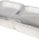 YesEco - 9" Bagasse Food Clam Hinged Container, 200/Cs - BAG-9-200CLN