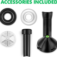 Yonanas - 200 Watts Mint Classic Vegan Non-Dairy Frozen Fruit Soft-Serve Dessert Maker - IC0902MN13