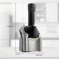 Yonanas - 200 Watts Silver Classic Vegan Non-Dairy Frozen Fruit Soft-Serve Dessert Maker - IC902ESV23