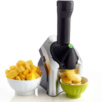 Yonanas - 200 Watts Silver Classic Vegan Non-Dairy Frozen Fruit Soft-Serve Dessert Maker - IC902ESV23