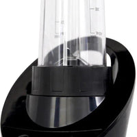 Yonanas - 300 Watts Black Personal Blender with 13.5-Ounce Portable Cup and Drinking Lid for Shakes and Smoothies - YOPB300BK